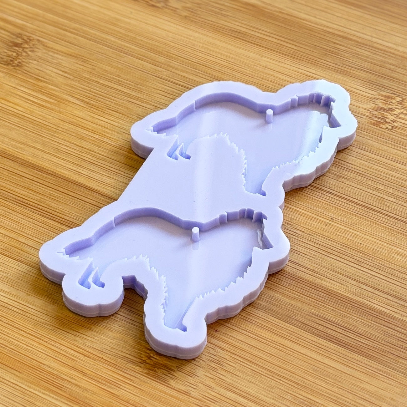 Sheltie Silicone Mold with 2 cavities of 6 cm each, made with Food Safe Silicone suitable for both food and craft projects