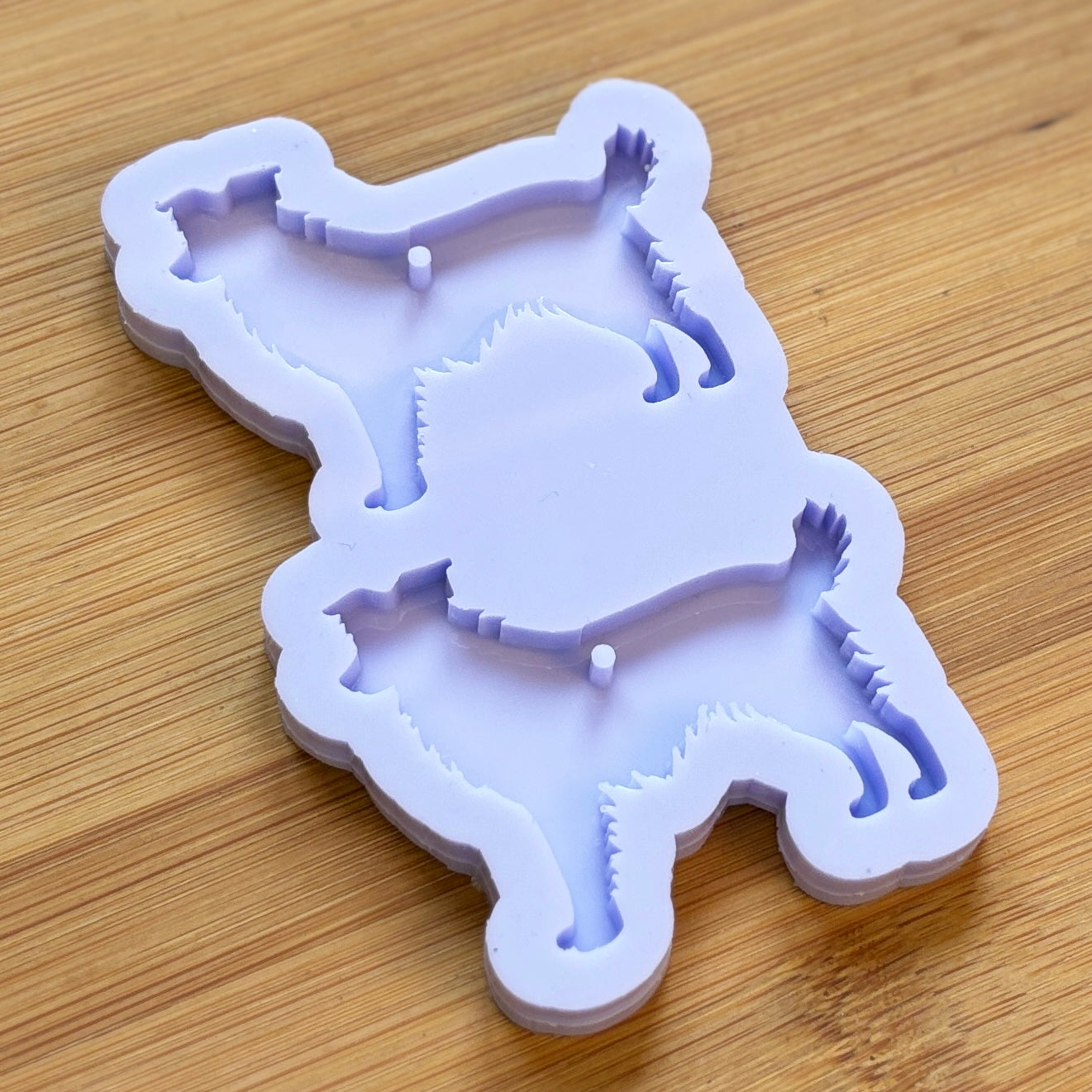 Border Collie Silicone Mold, made with Food Safe Silicone suitable for both food and craft projects