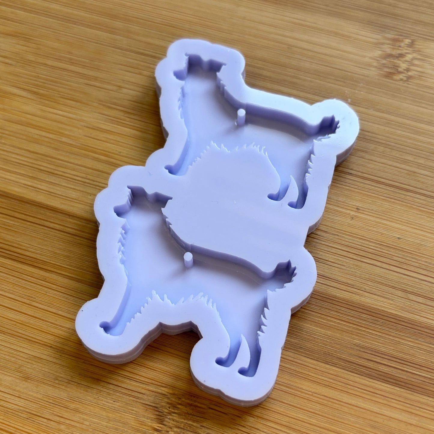 Border Collie Silicone Mold, made with Food Safe Silicone suitable for both food and craft projects