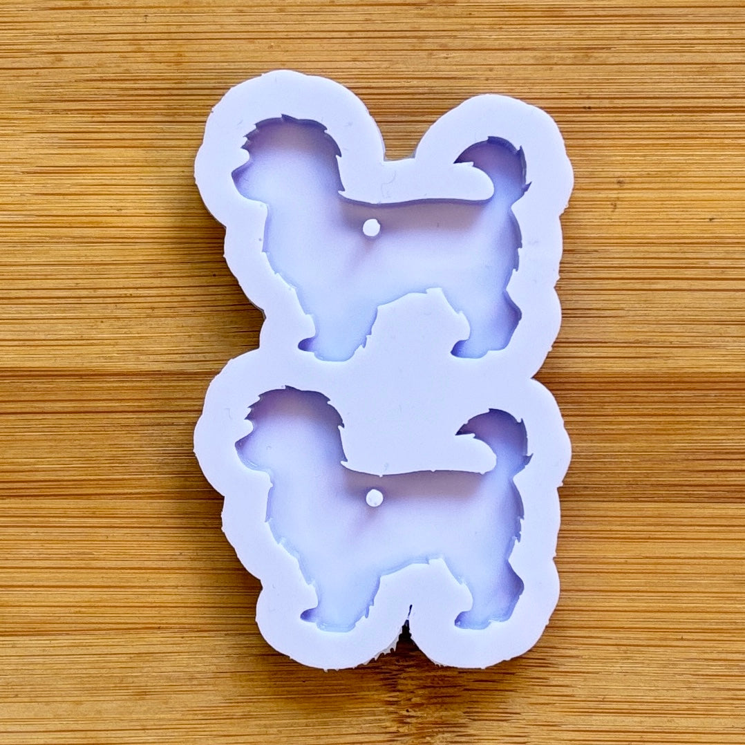 Maltipoo Silicone Mold, made with Food Safe Silicone suitable for both food and craft projects