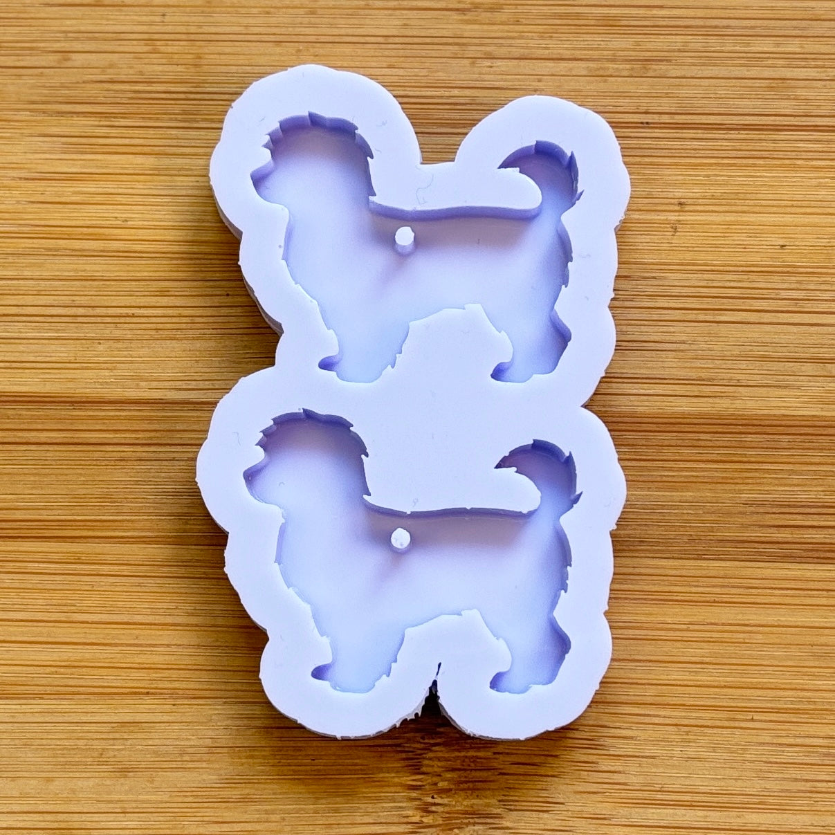 Maltipoo Silicone Mold, made with Food Safe Silicone suitable for both food and craft projects