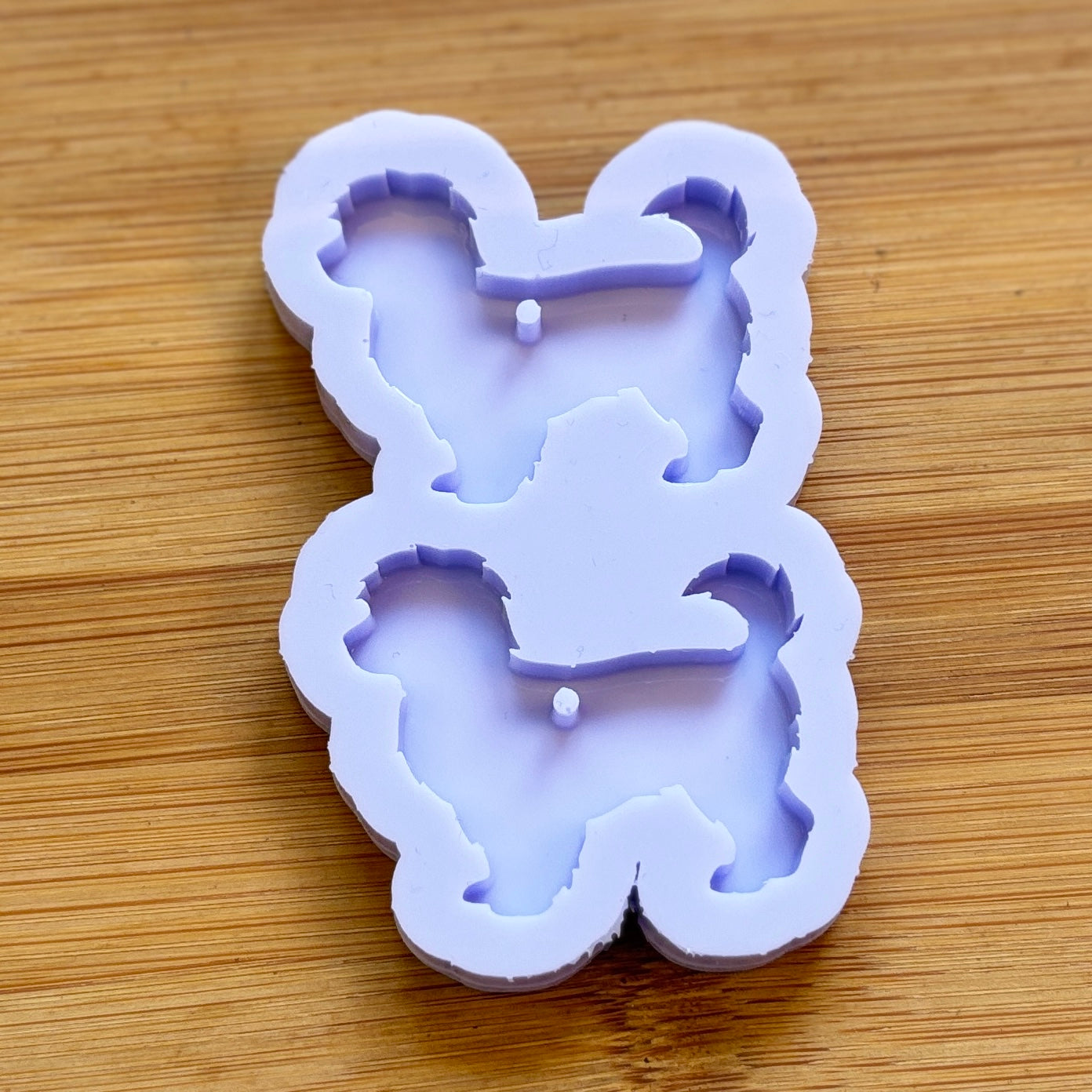 Maltipoo Silicone Mold, made with Food Safe Silicone suitable for both food and craft projects