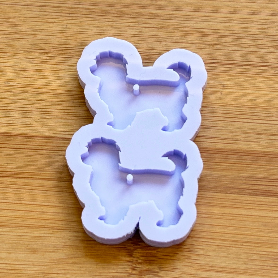 Maltipoo Silicone Mold, made with Food Safe Silicone suitable for both food and craft projects