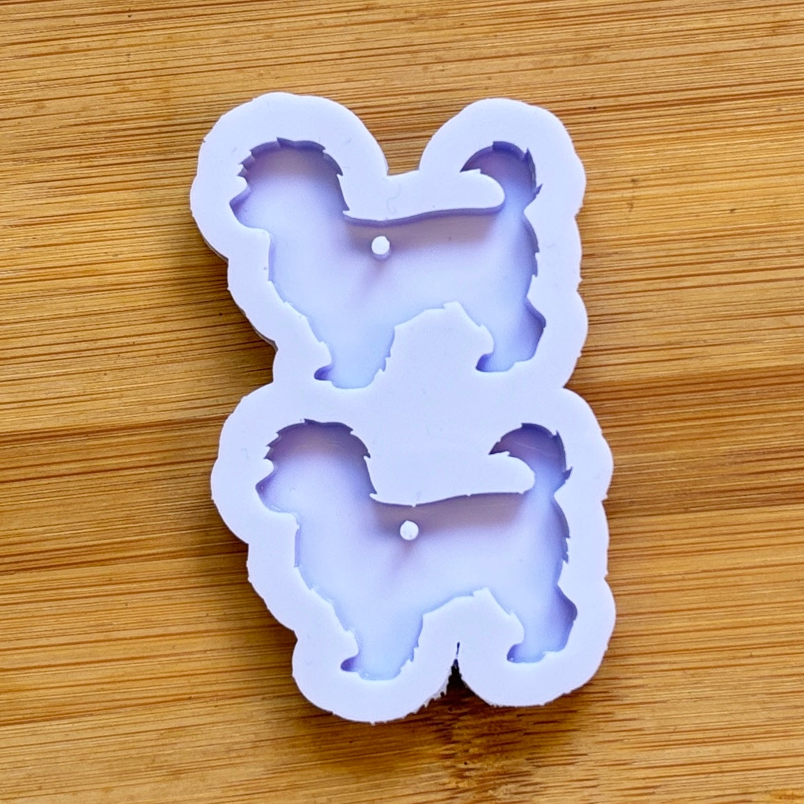 Maltipoo Silicone Mold, made with Food Safe Silicone suitable for both food and craft projects