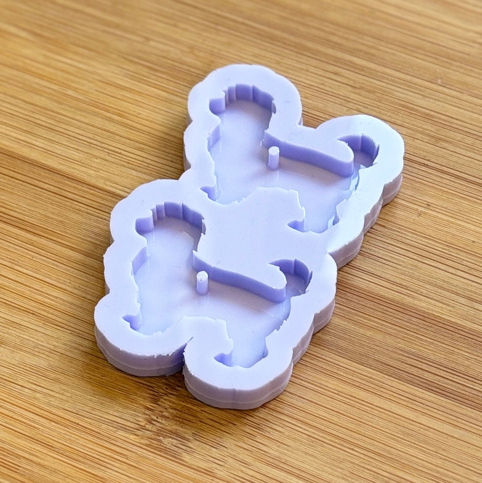 Maltipoo Silicone Mold, made with Food Safe Silicone suitable for both food and craft projects