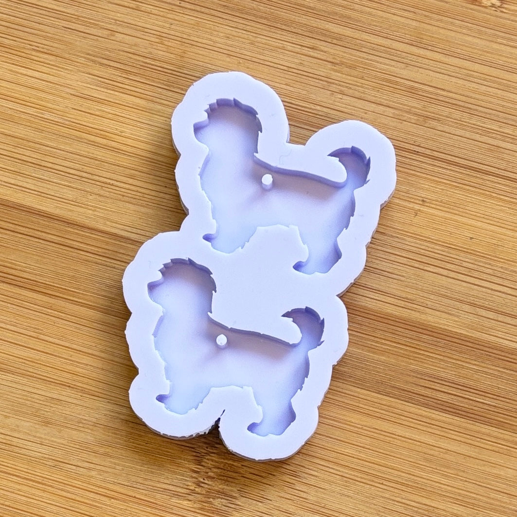 Maltipoo Silicone Mold, made with Food Safe Silicone suitable for both food and craft projects