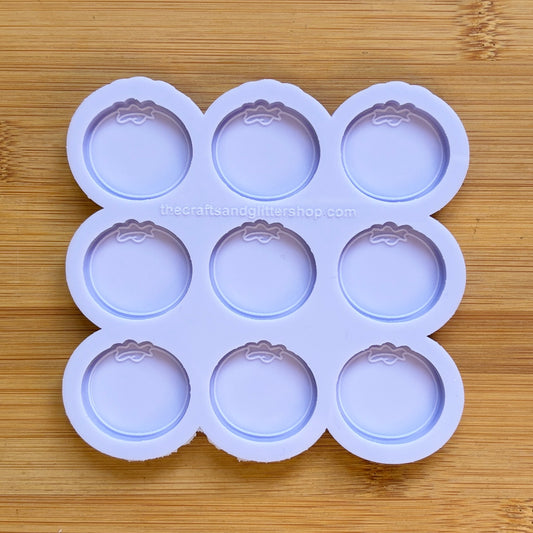 Blueberry Silicone Mold with 9 cavities, made with Food Safe Silicone suitable for both food and craft projects