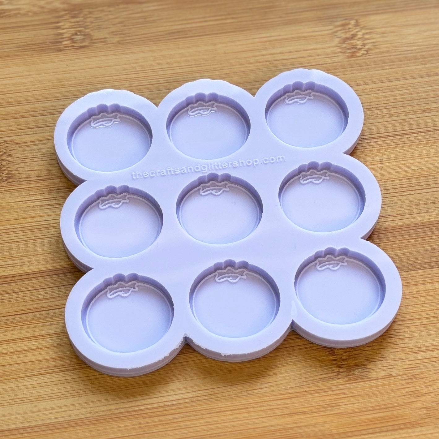 Blueberry Silicone Mold with 9 cavities, made with Food Safe Silicone suitable for both food and craft projects