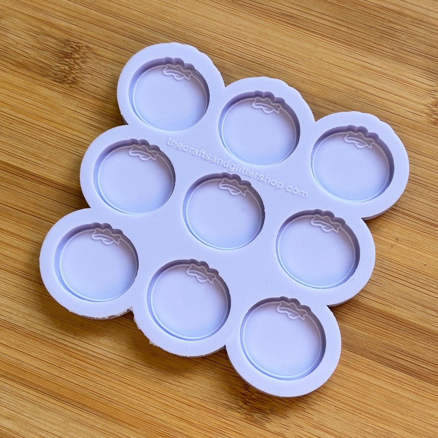 Blueberry Silicone Mold with 9 cavities, made with Food Safe Silicone suitable for both food and craft projects