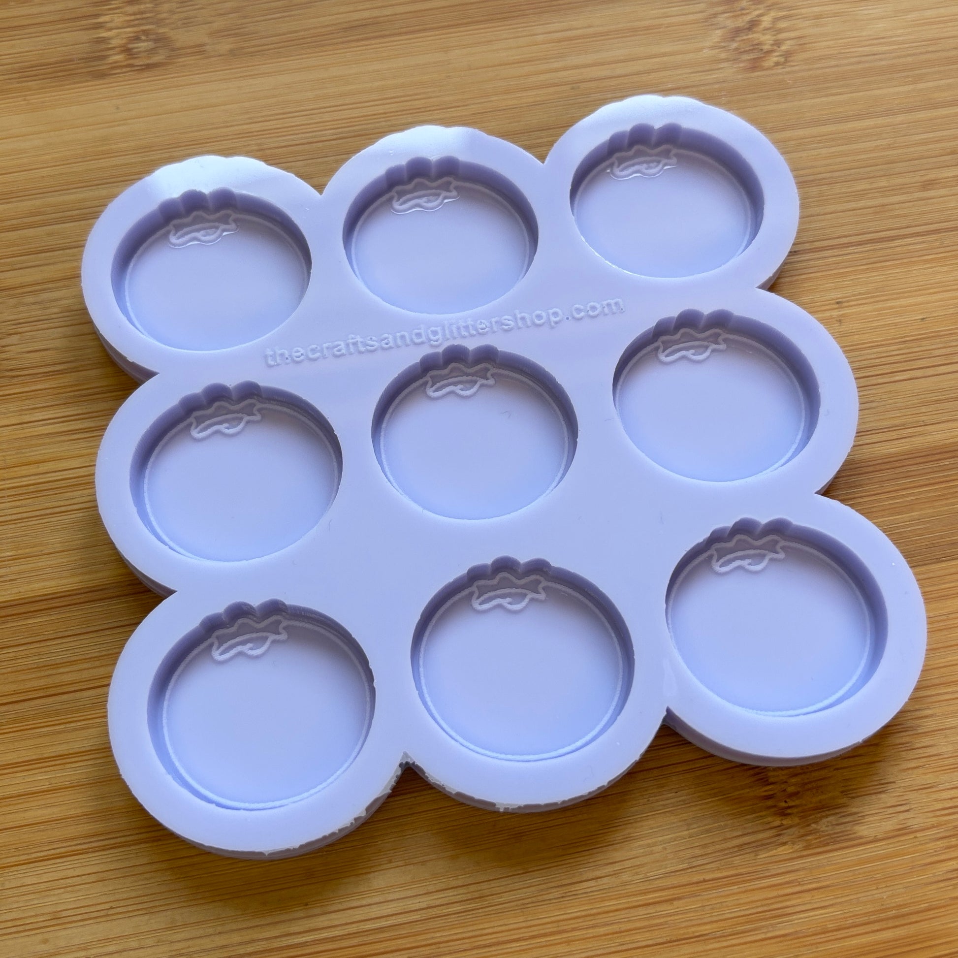 Blueberry Silicone Mold with 9 cavities, made with Food Safe Silicone suitable for both food and craft projects