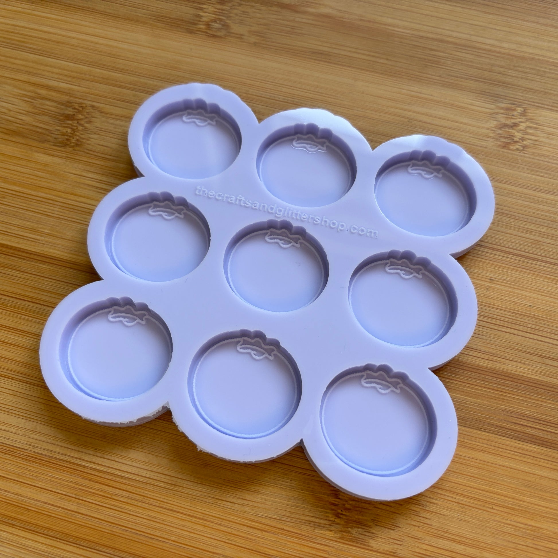 Blueberry Silicone Mold with 9 cavities, made with Food Safe Silicone suitable for both food and craft projects