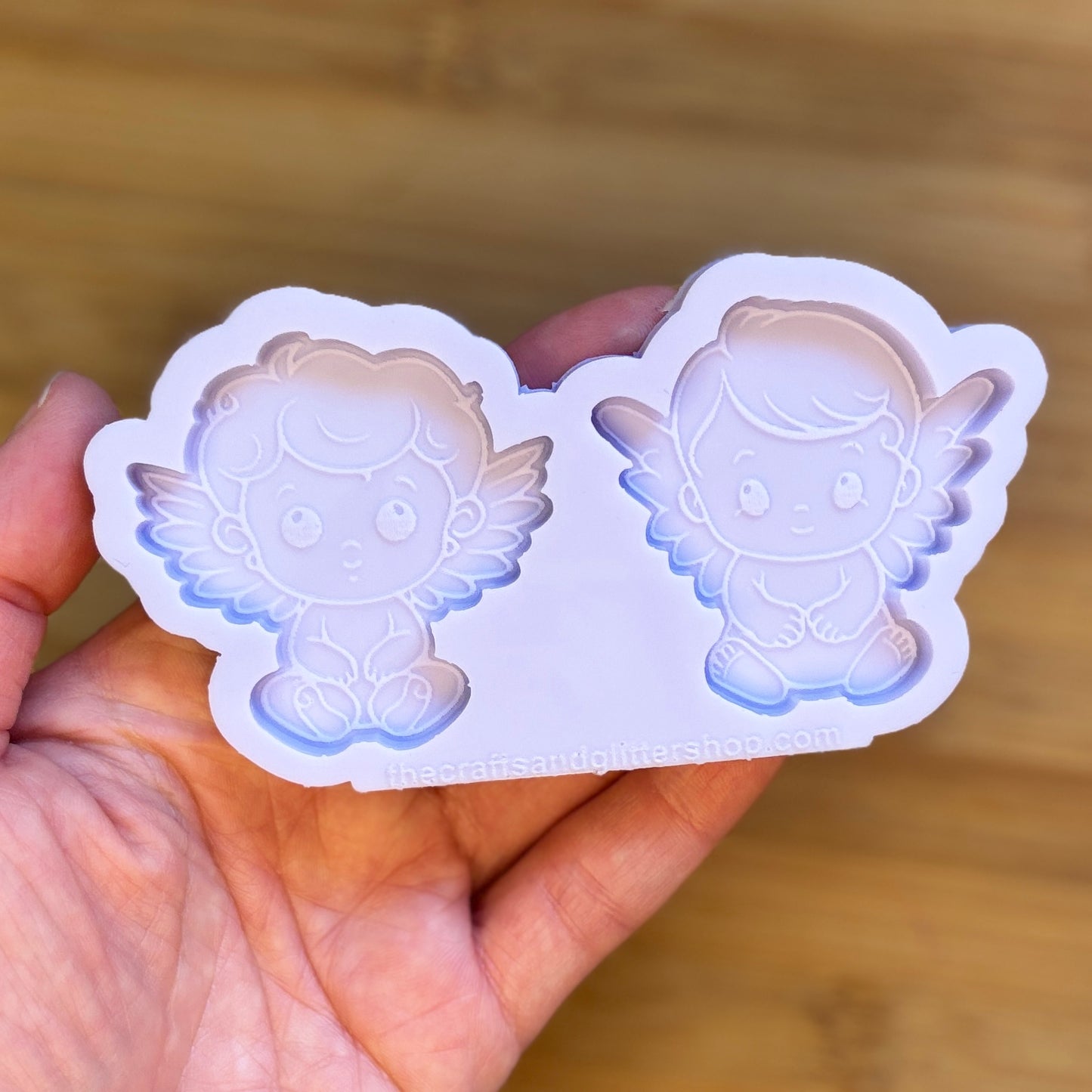 Cherub Silicone Mold, made with Food Safe Silicone suitable for both food and craft projects