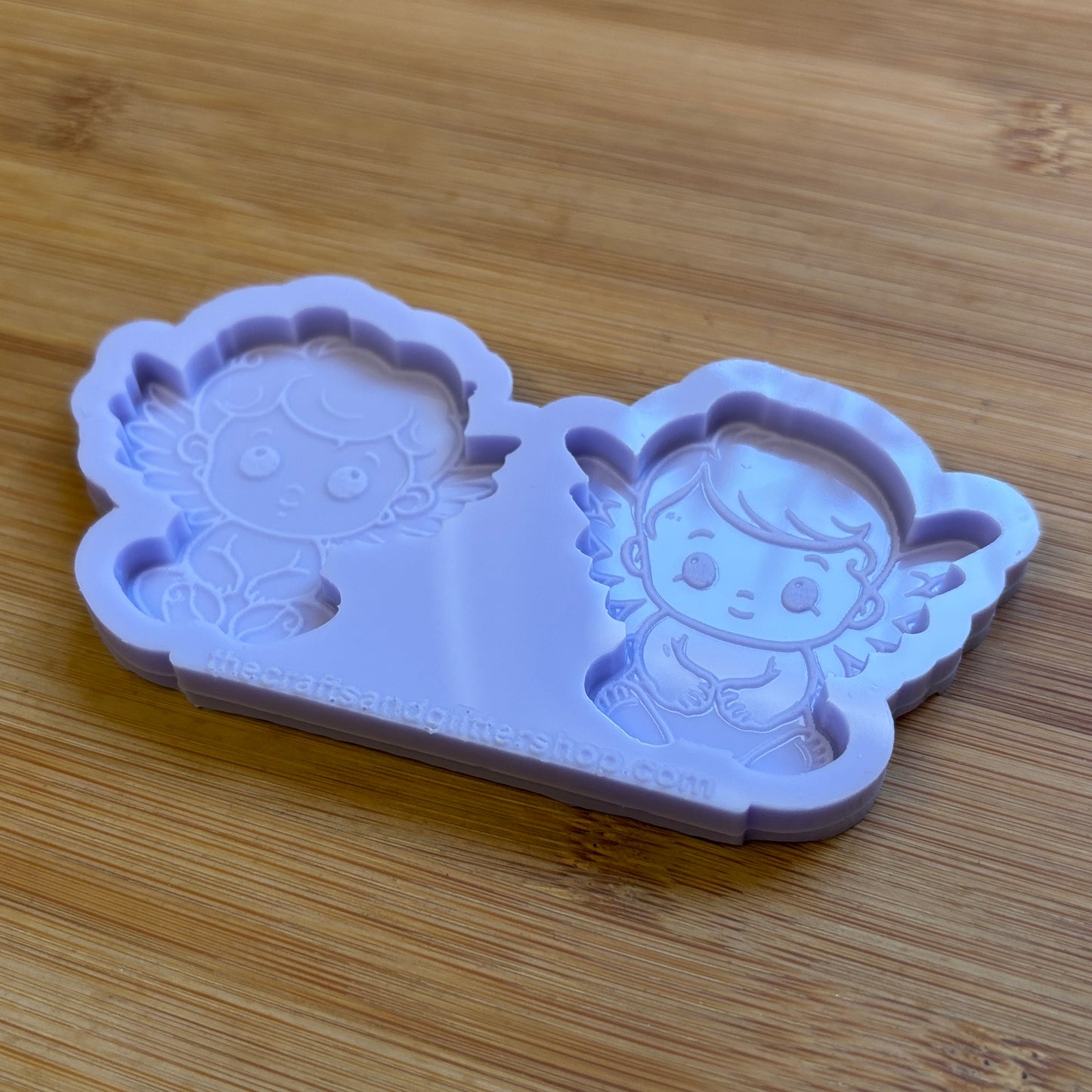 Cherub Silicone Mold, made with Food Safe Silicone suitable for both food and craft projects