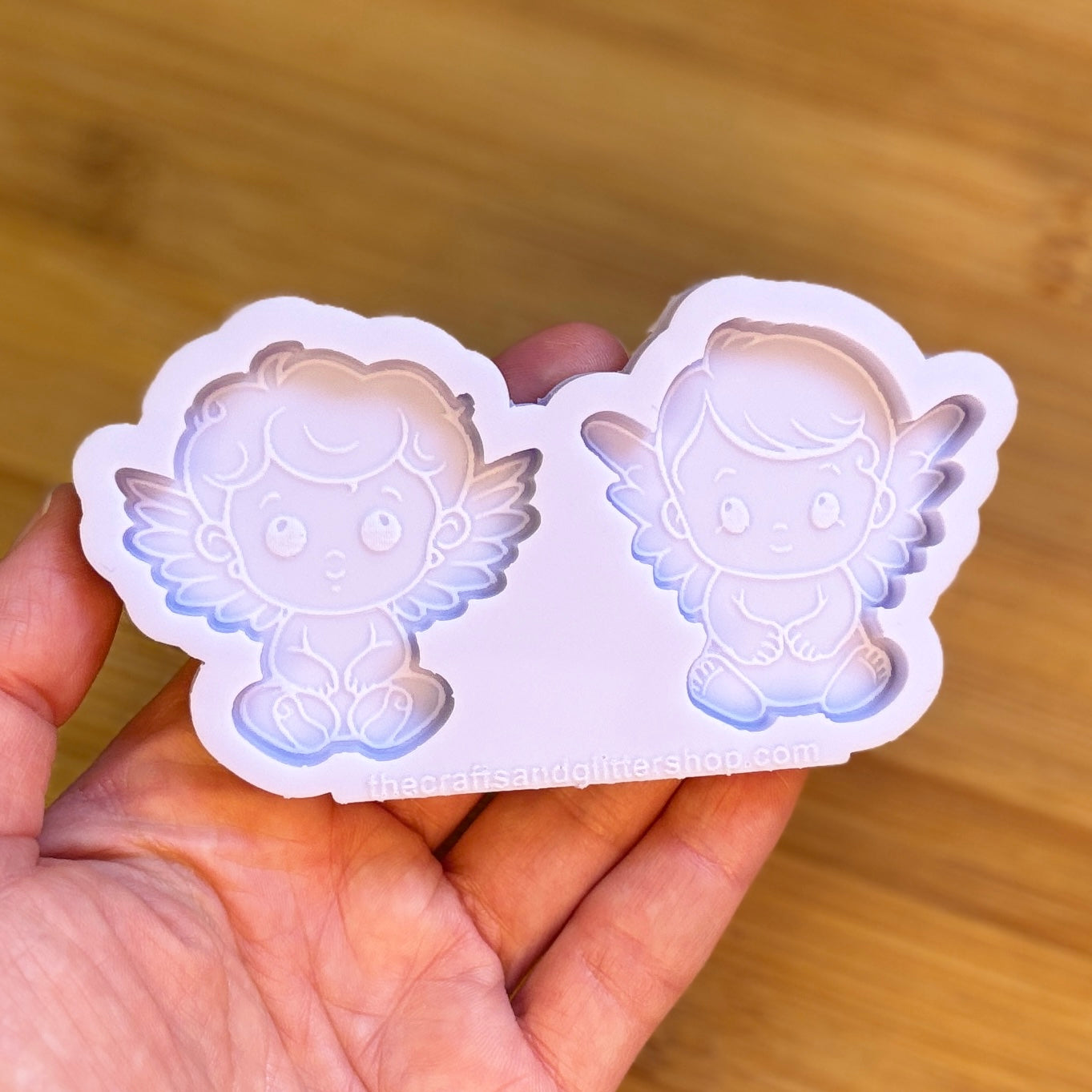 Cherub Silicone Mold, made with Food Safe Silicone suitable for both food and craft projects
