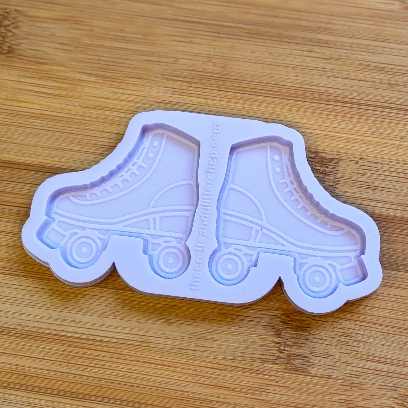 Roller Skates Silicone Mold, made with Food Safe Silicone suitable for both food and craft projects
