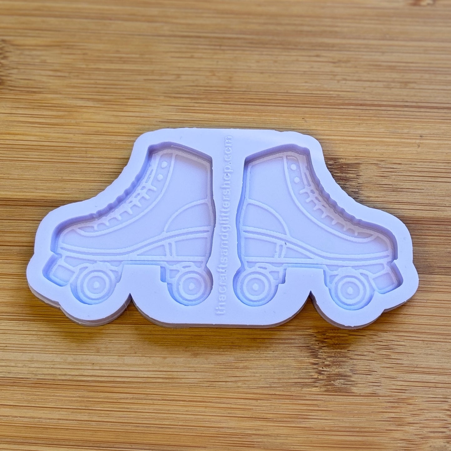 Roller Skates Silicone Mold, made with Food Safe Silicone suitable for both food and craft projects