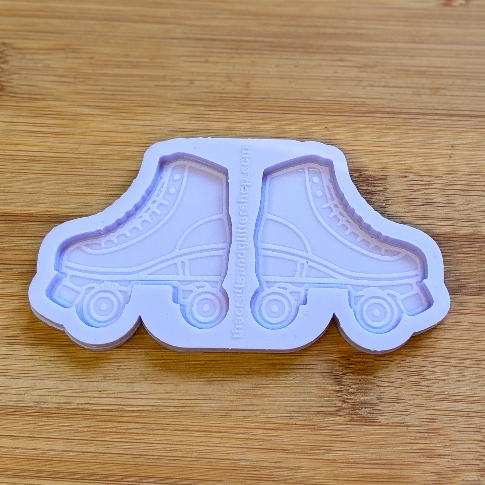 Roller Skates Silicone Mold, made with Food Safe Silicone suitable for both food and craft projects
