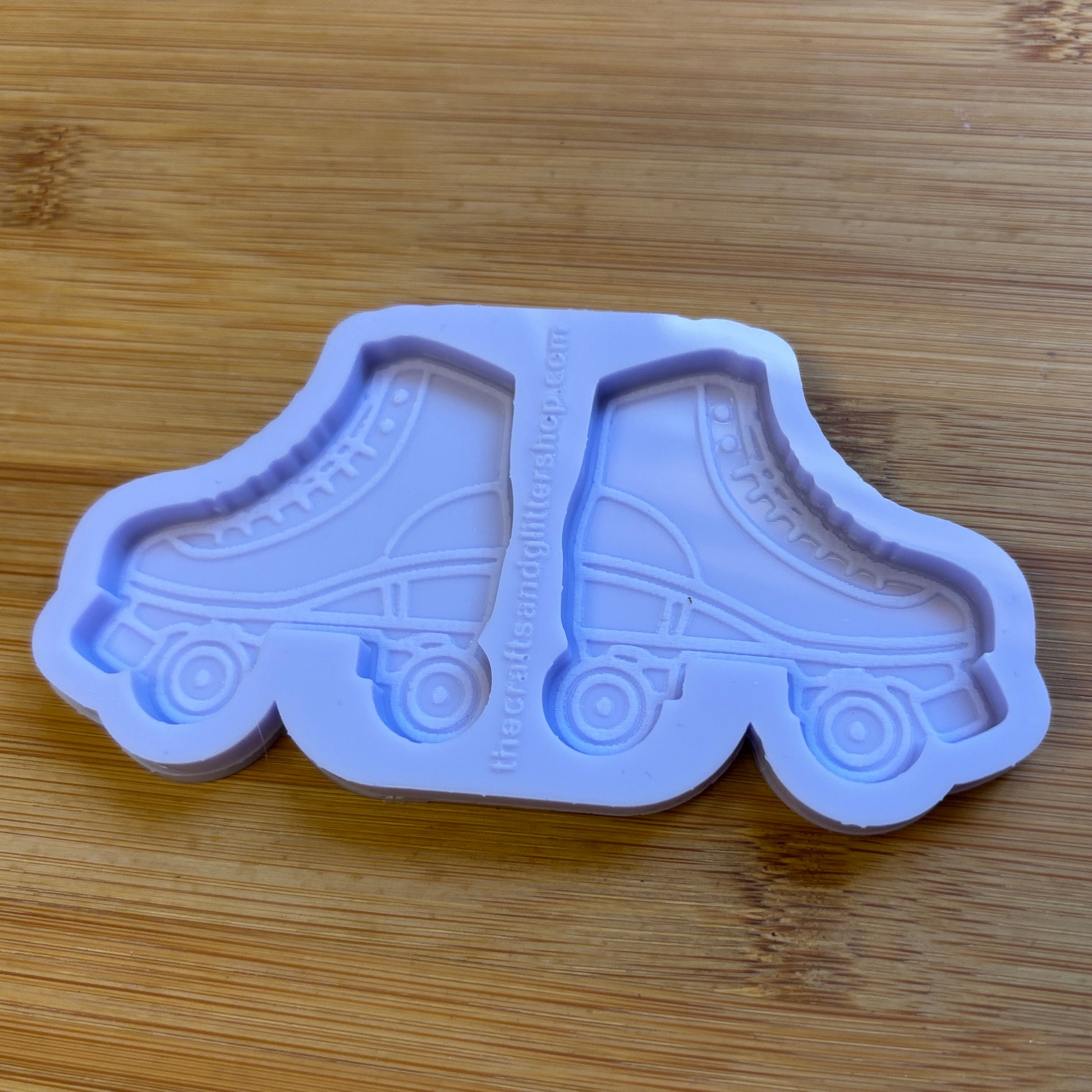 Roller Skates Silicone Mold, made with Food Safe Silicone suitable for both food and craft projects