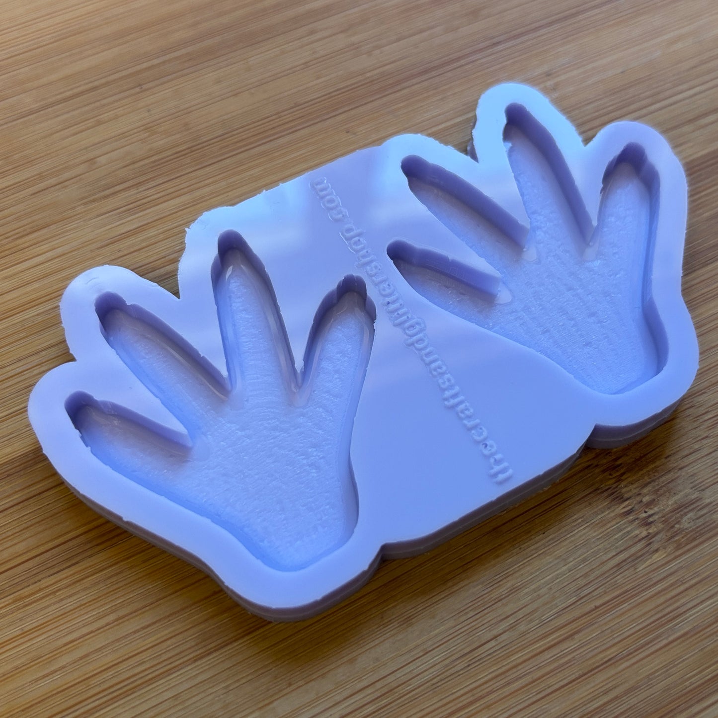 Rat Paw Silicone Mold with 2 cavities of 5 cm each, made with Food Safe Silicone suitable for both food and craft projects