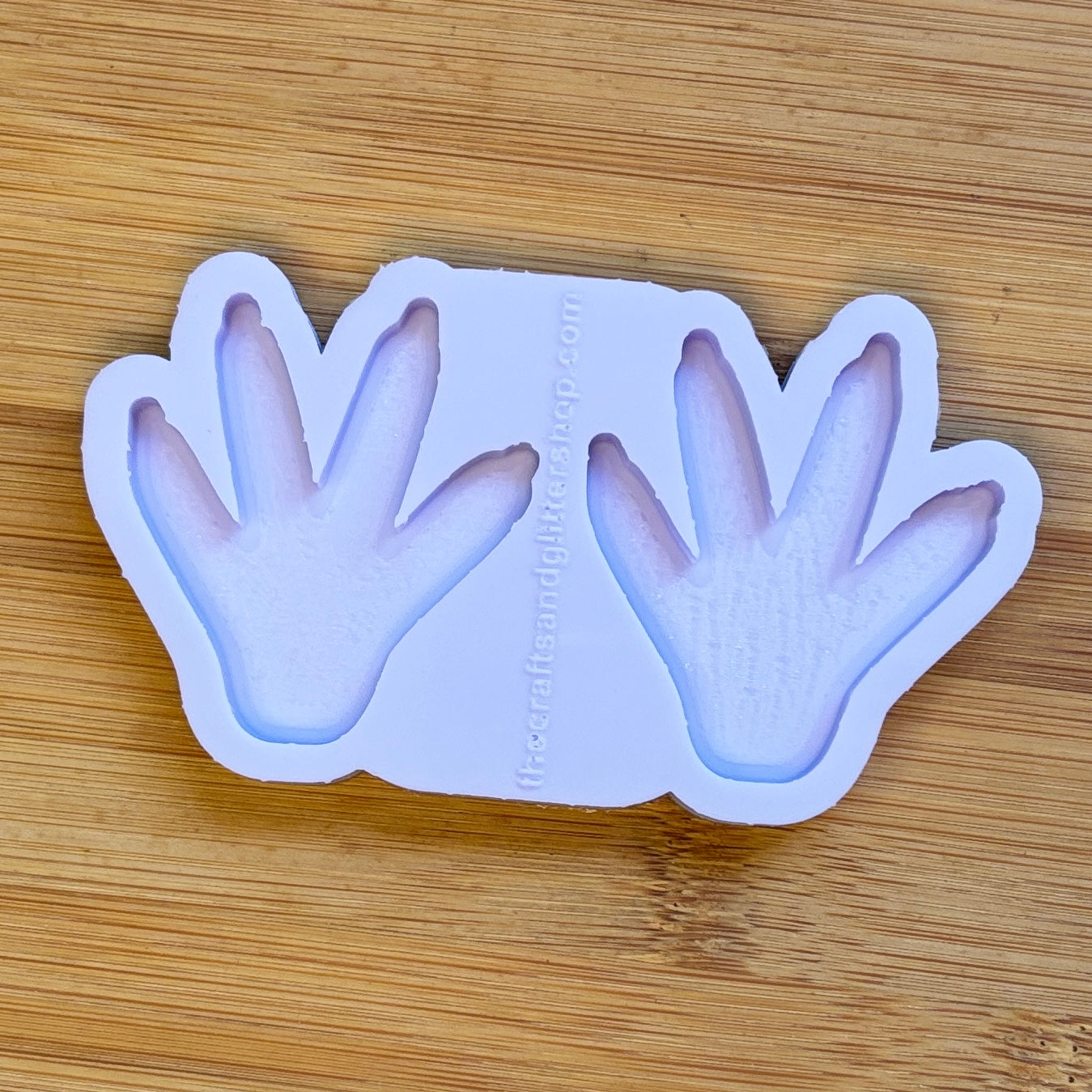 5cm Rat Paw Silicone Mold with 2 cavities, made with Food Safe Silicone suitable for both food and craft projects