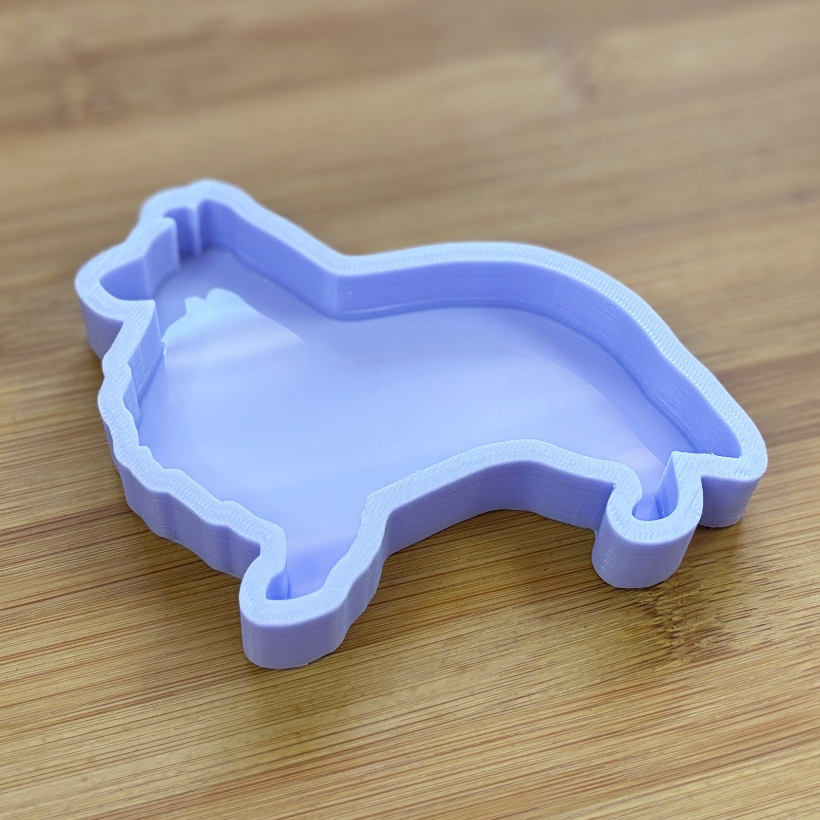 Shetland Sheepdog Silicone Mold with 1 cavity, made with Food Safe Silicone suitable for both food and craft projects