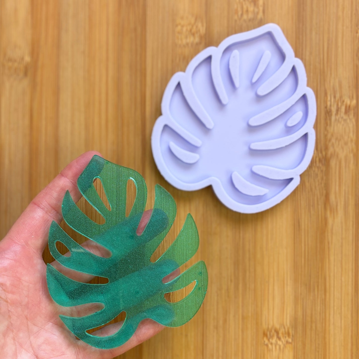 Monstera Leaf Silicone Mold