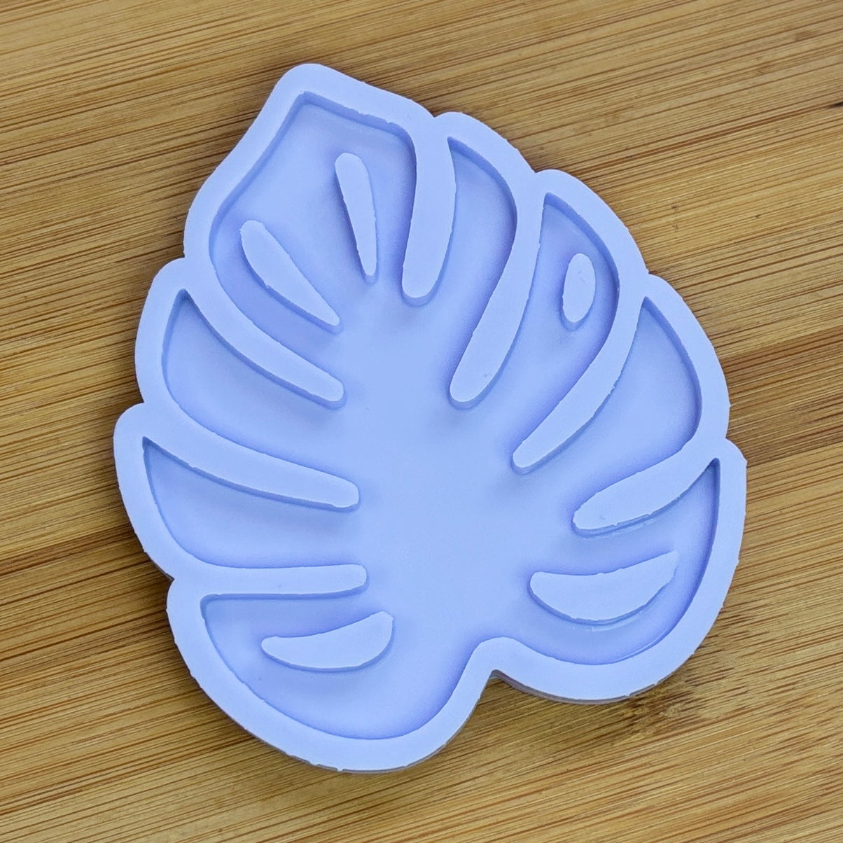 Swiss cheese plant leaf silicone mould