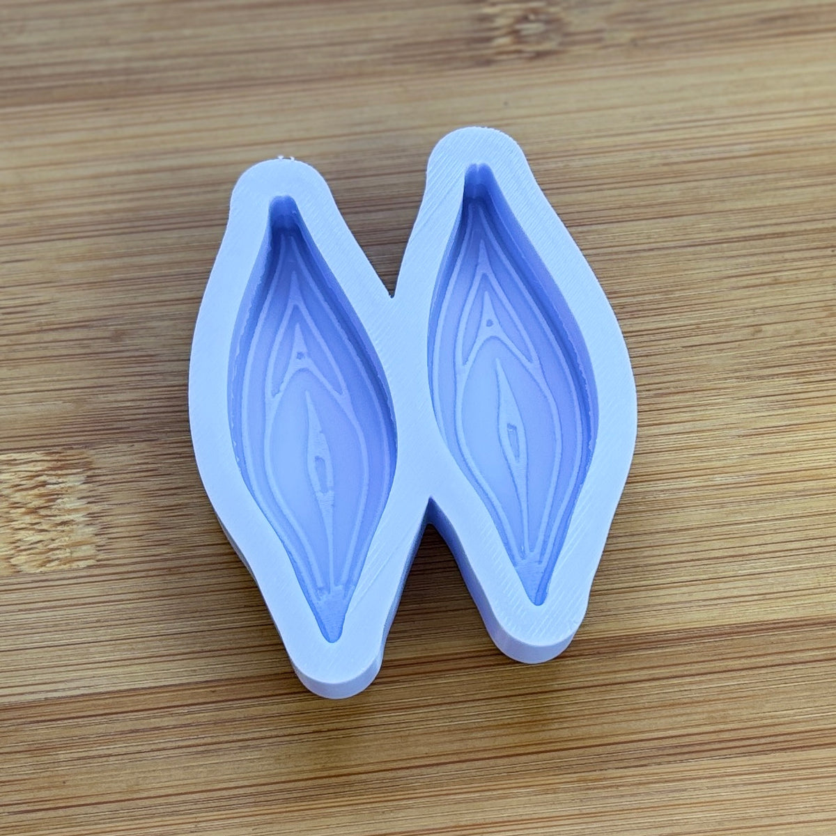 Vagina Silicone Mould with cavities of 63mm/2.5 inch each