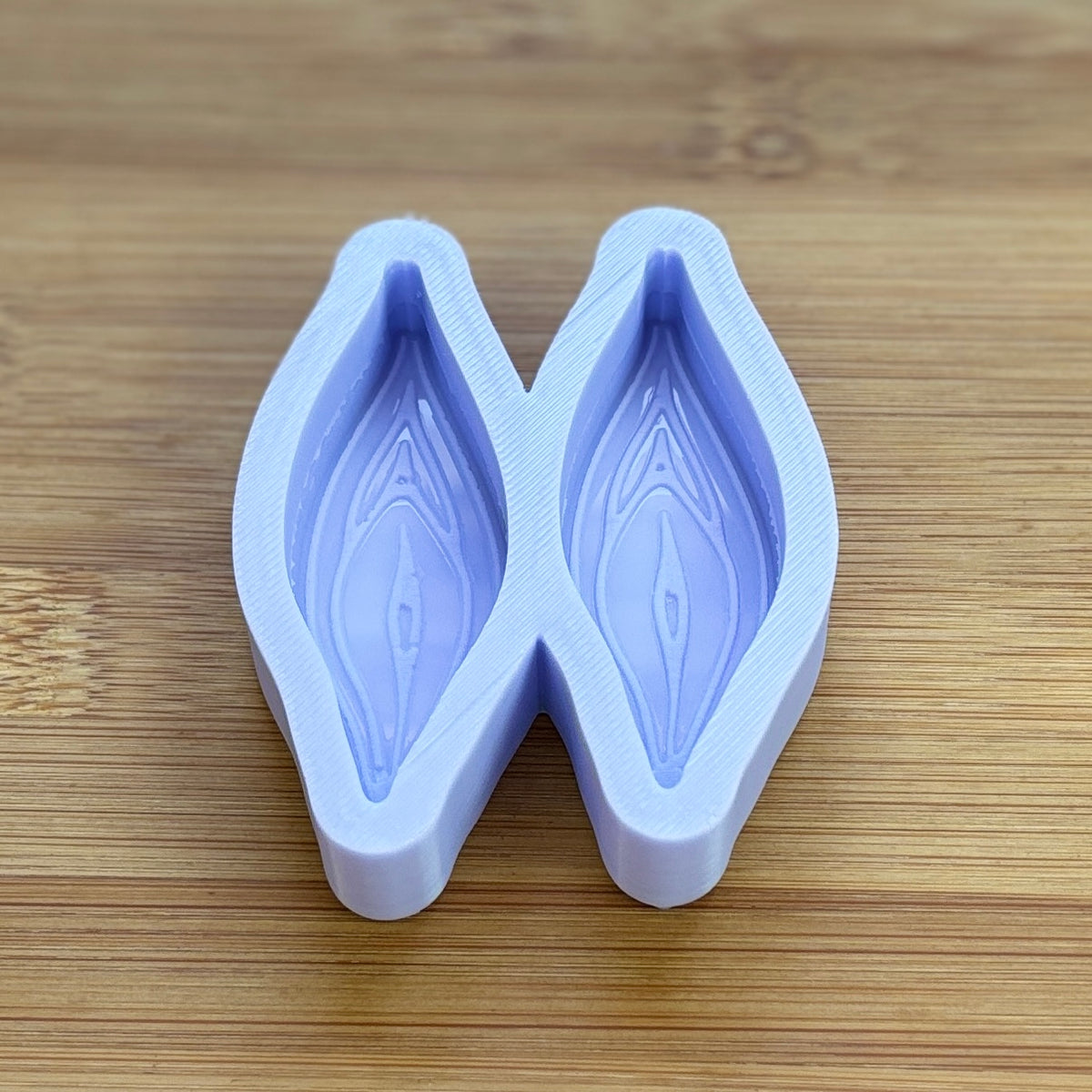 Vagina Silicone Mould with cavities of 63mm/2.5 inch each