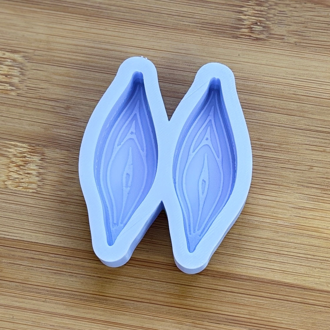 Vagina Silicone Mould with cavities of 63mm/2.5 inch each