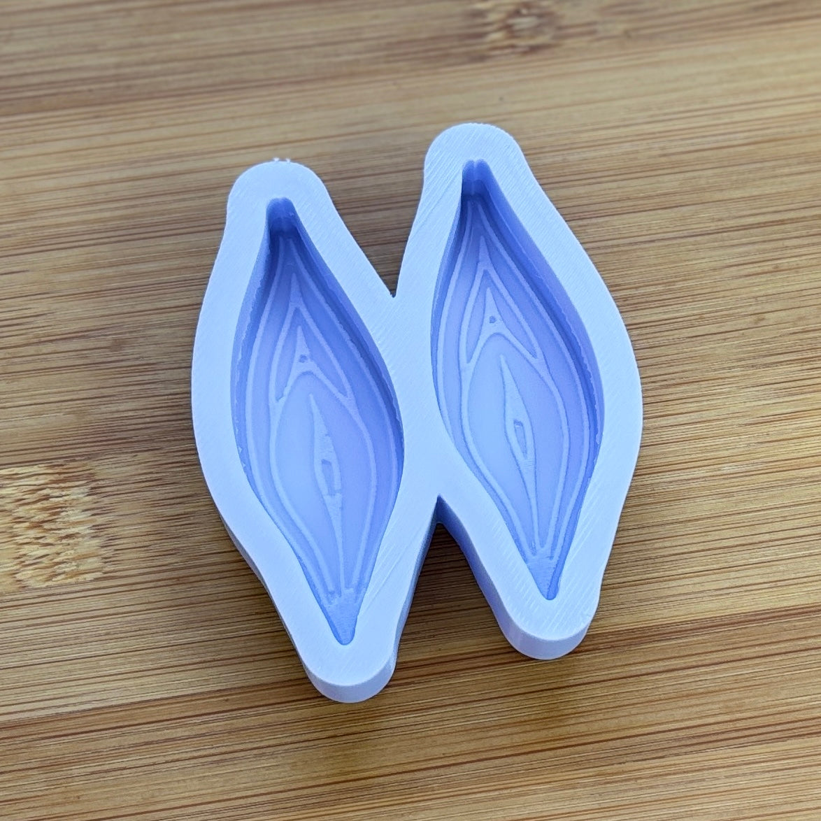 Vagina Silicone Mould with cavities of 63mm/2.5 inch each
