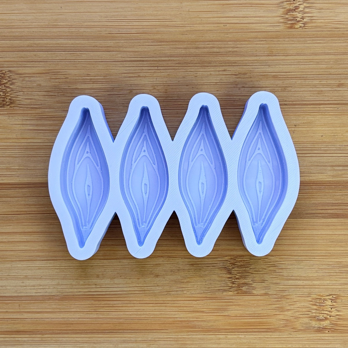 Vagina Silicone Mould with cavities of 63mm/2.5 inch each