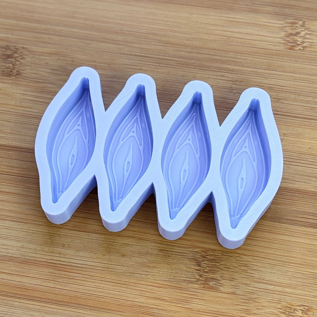 Vagina Silicone Mould with cavities of 63mm/2.5 inch each