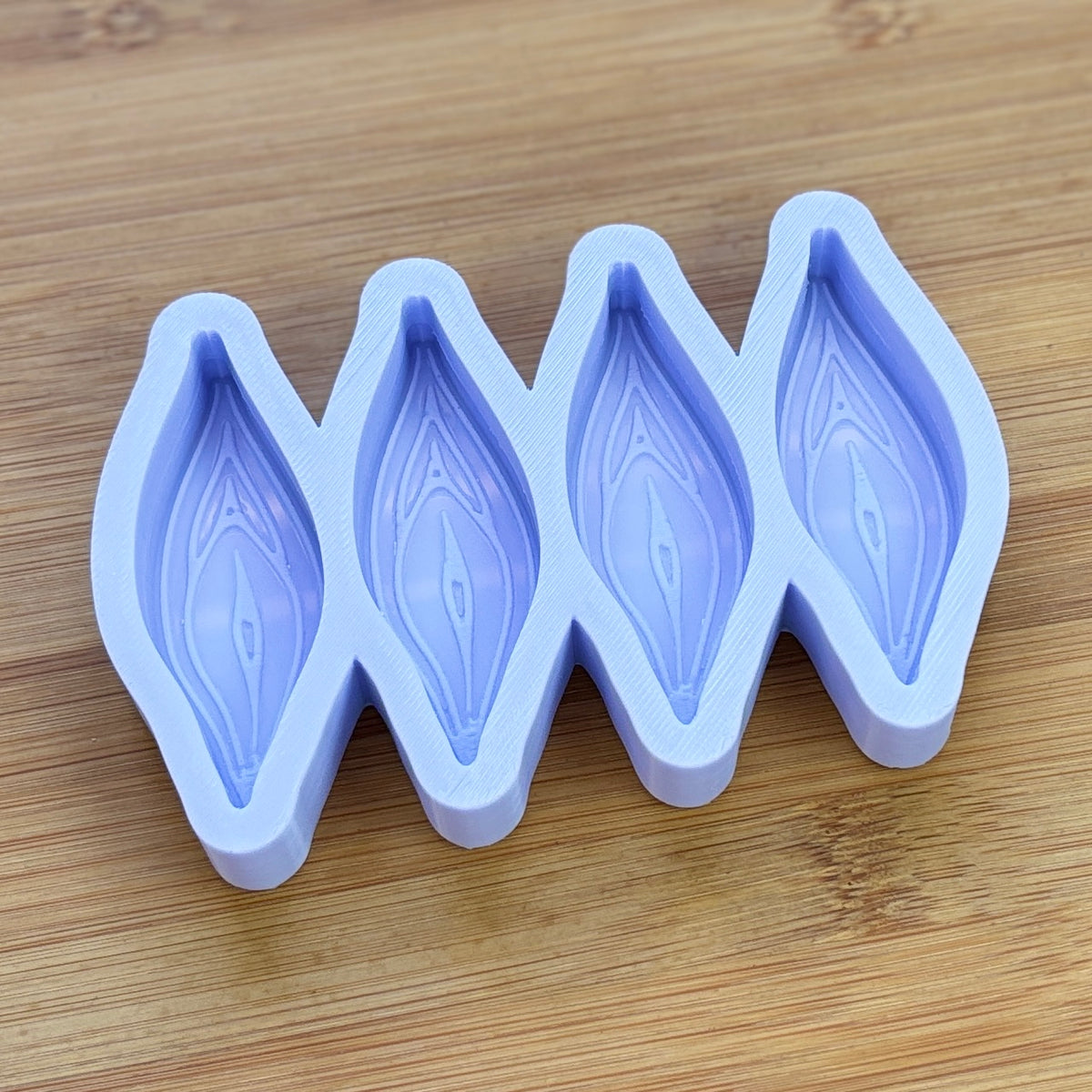 Vagina Silicone Mould with cavities of 63mm/2.5 inch each