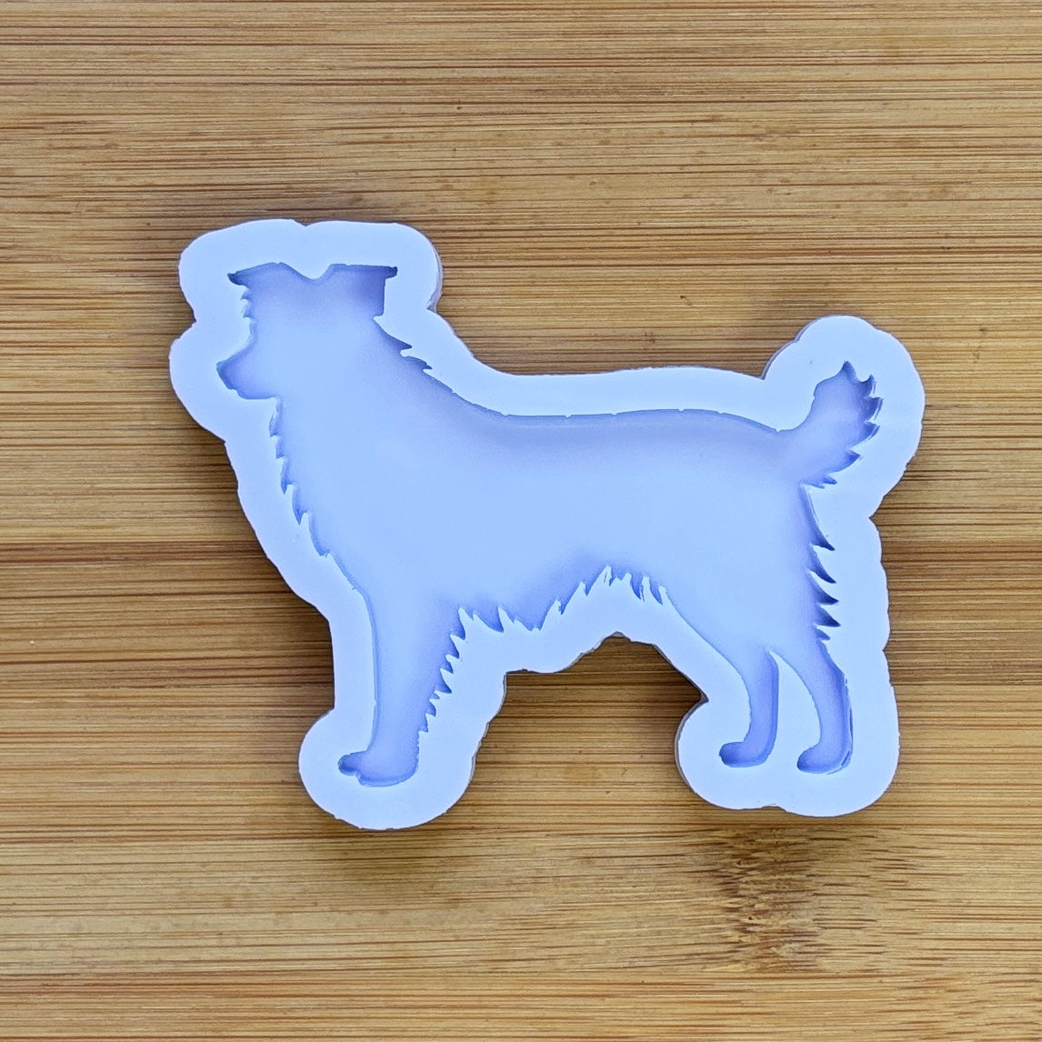 Border Collie Silicone Mold with 1 cavity of 80mm