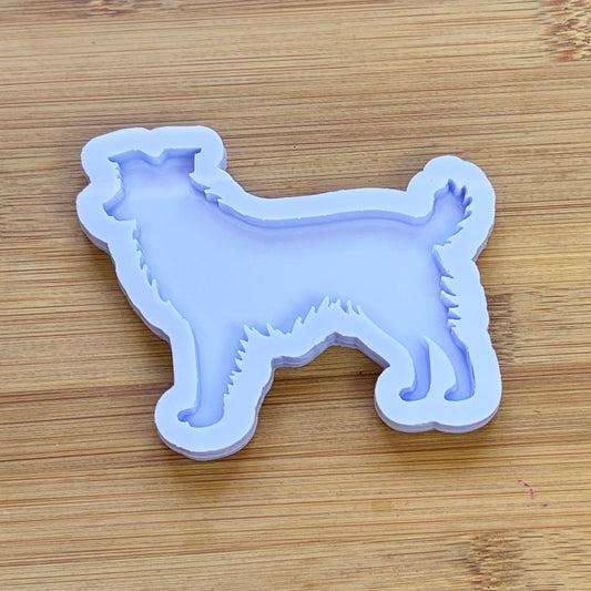 Border Collie Silicone Mold with 1 cavity of 80mm