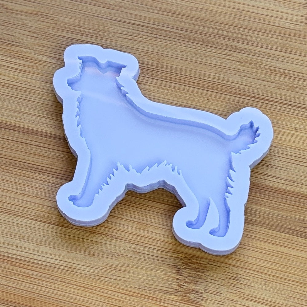 Border Collie Silicone Mold with 1 cavity of 80mm