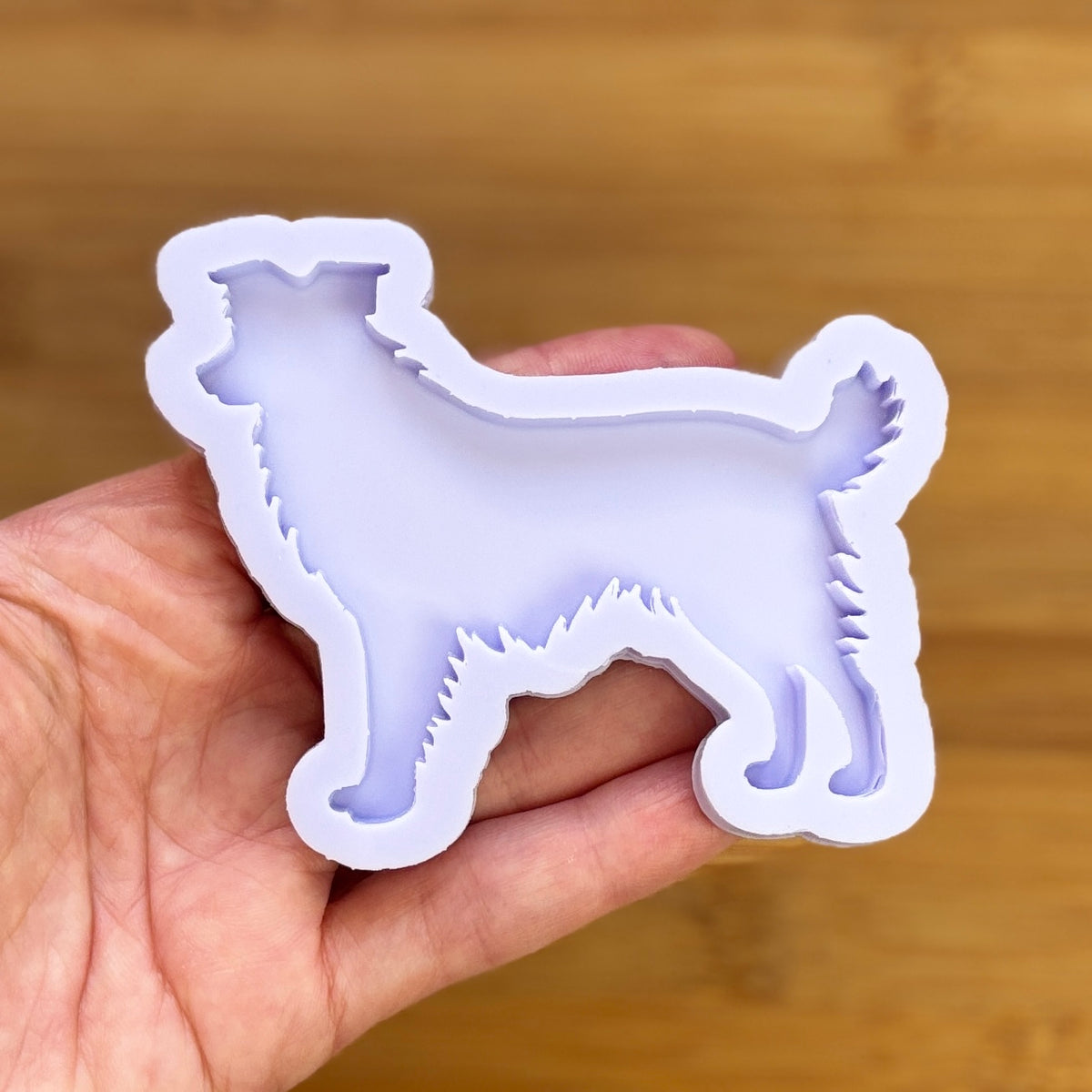 Border Collie Silicone Mold with 1 cavity of 80mm