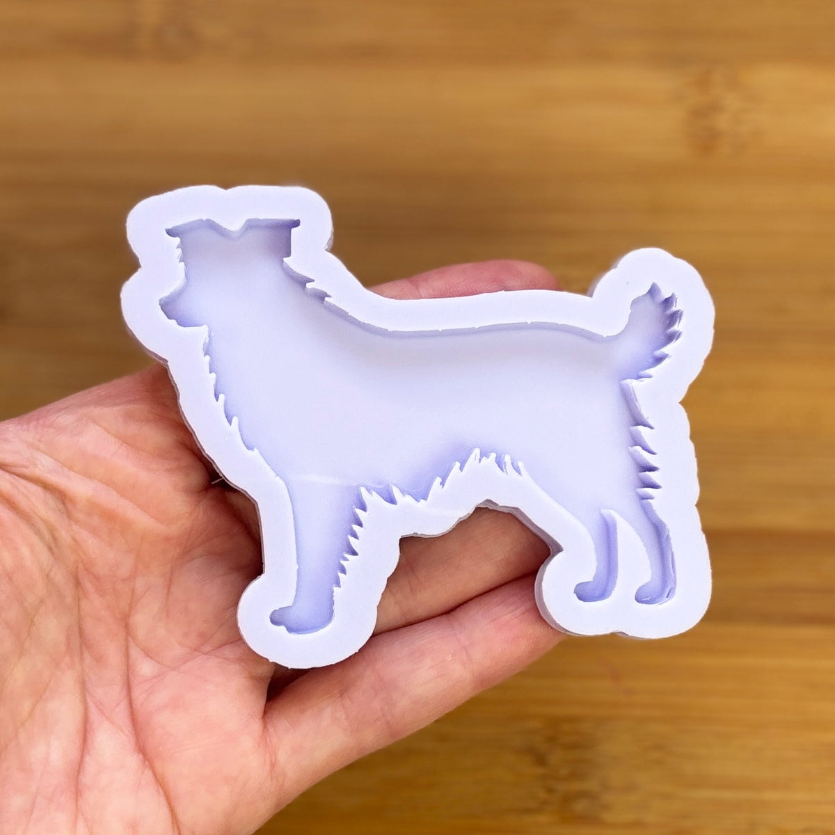 Border Collie Silicone Mold with 1 cavity of 80mm