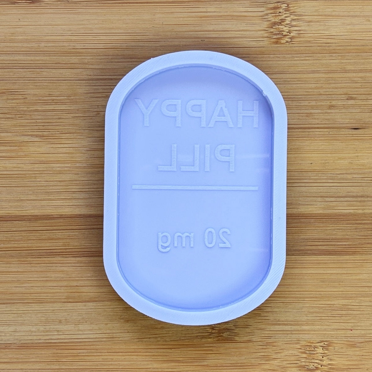 Happy Pill Silicone Mold with 1 cavity of 100mm
