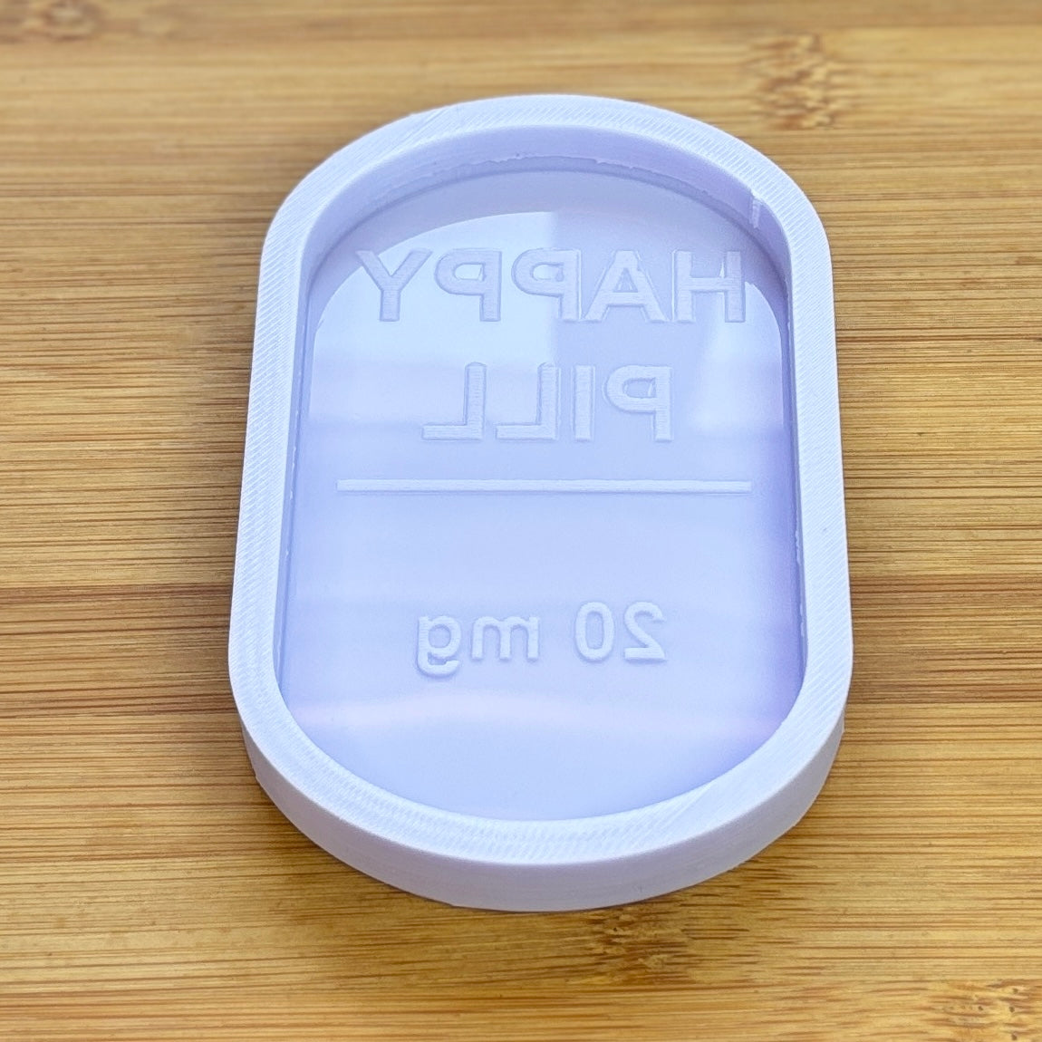 Happy Pill Silicone Mold with 1 cavity of 100mm