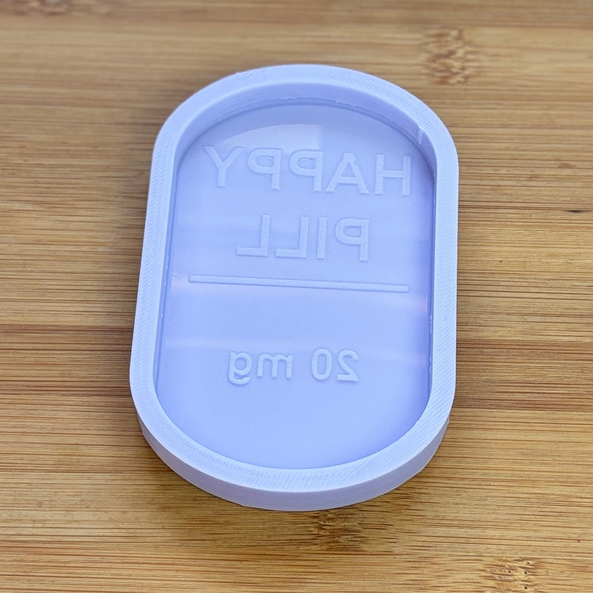 Happy Pill Silicone Mold with 1 cavity of 100mm
