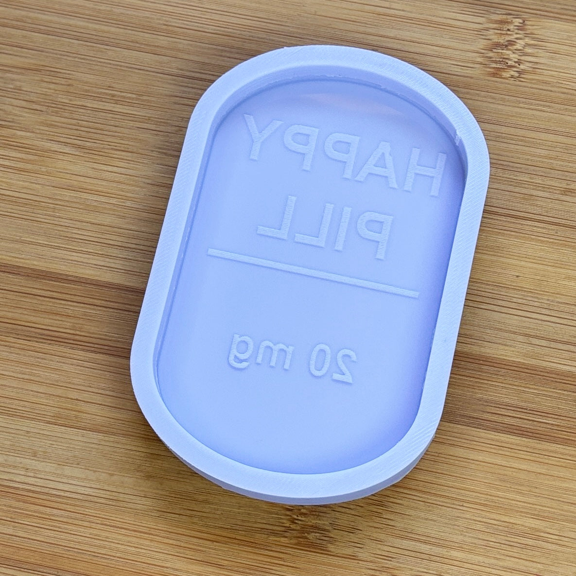 Happy Pill Silicone Mold with 1 cavity of 100mm