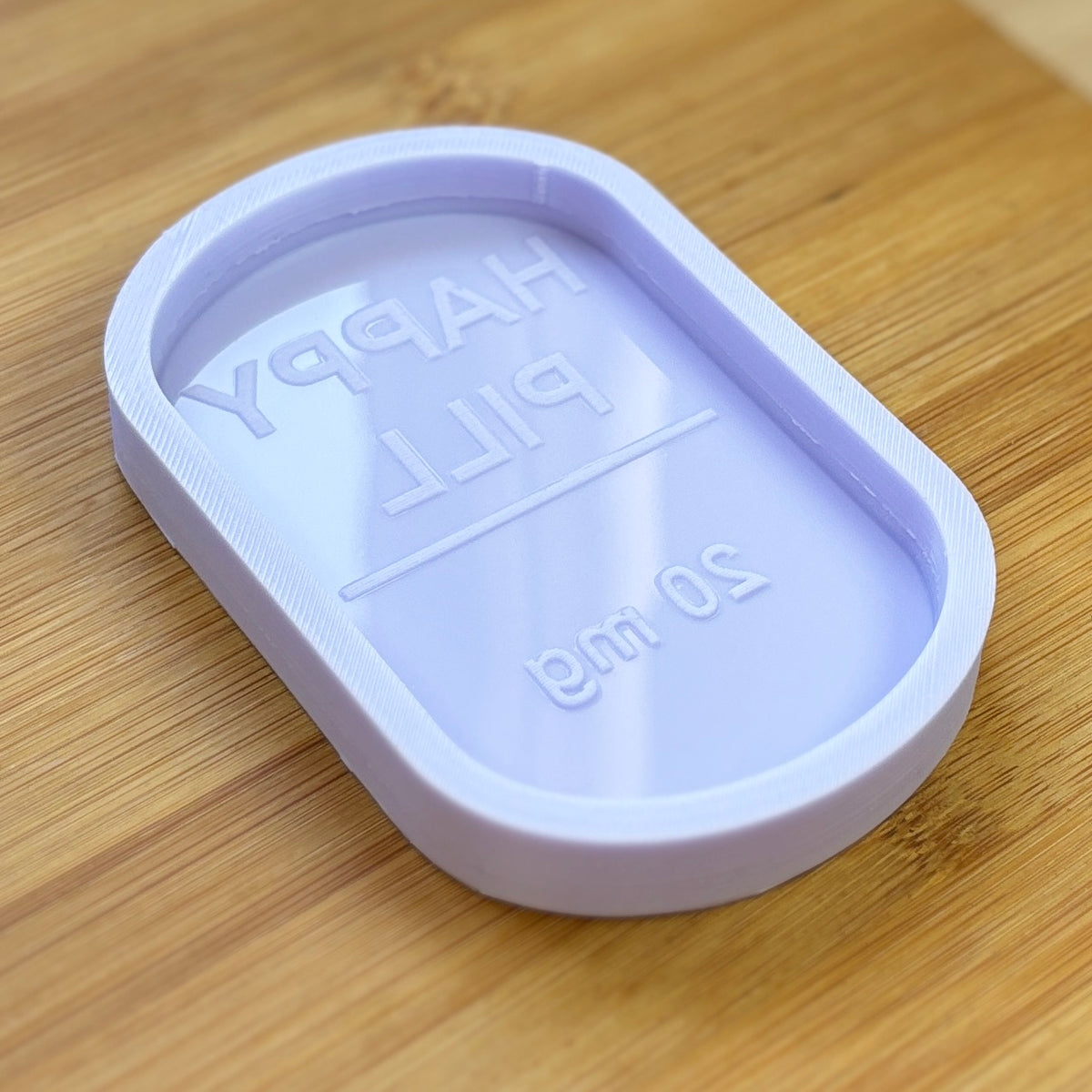 Happy Pill Silicone Mold with 1 cavity of 100mm