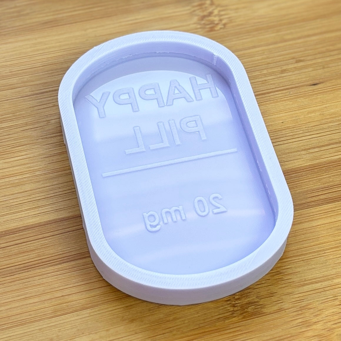 Happy Pill Silicone Mold with 1 cavity of 100mm