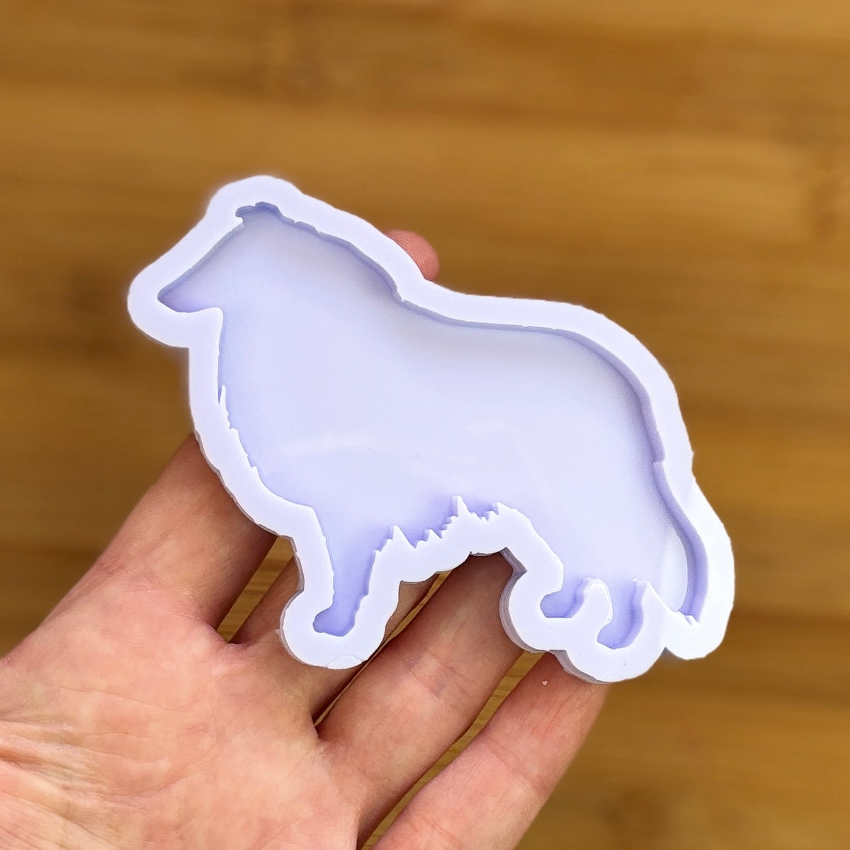 Collie Silicone Mold with 1 cavity of 80mm