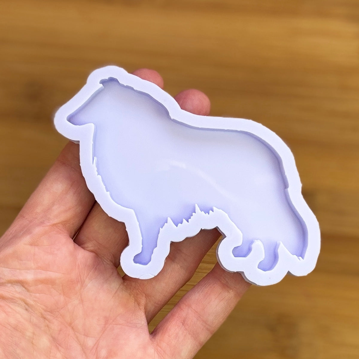 Collie Silicone Mold with 1 cavity of 80mm