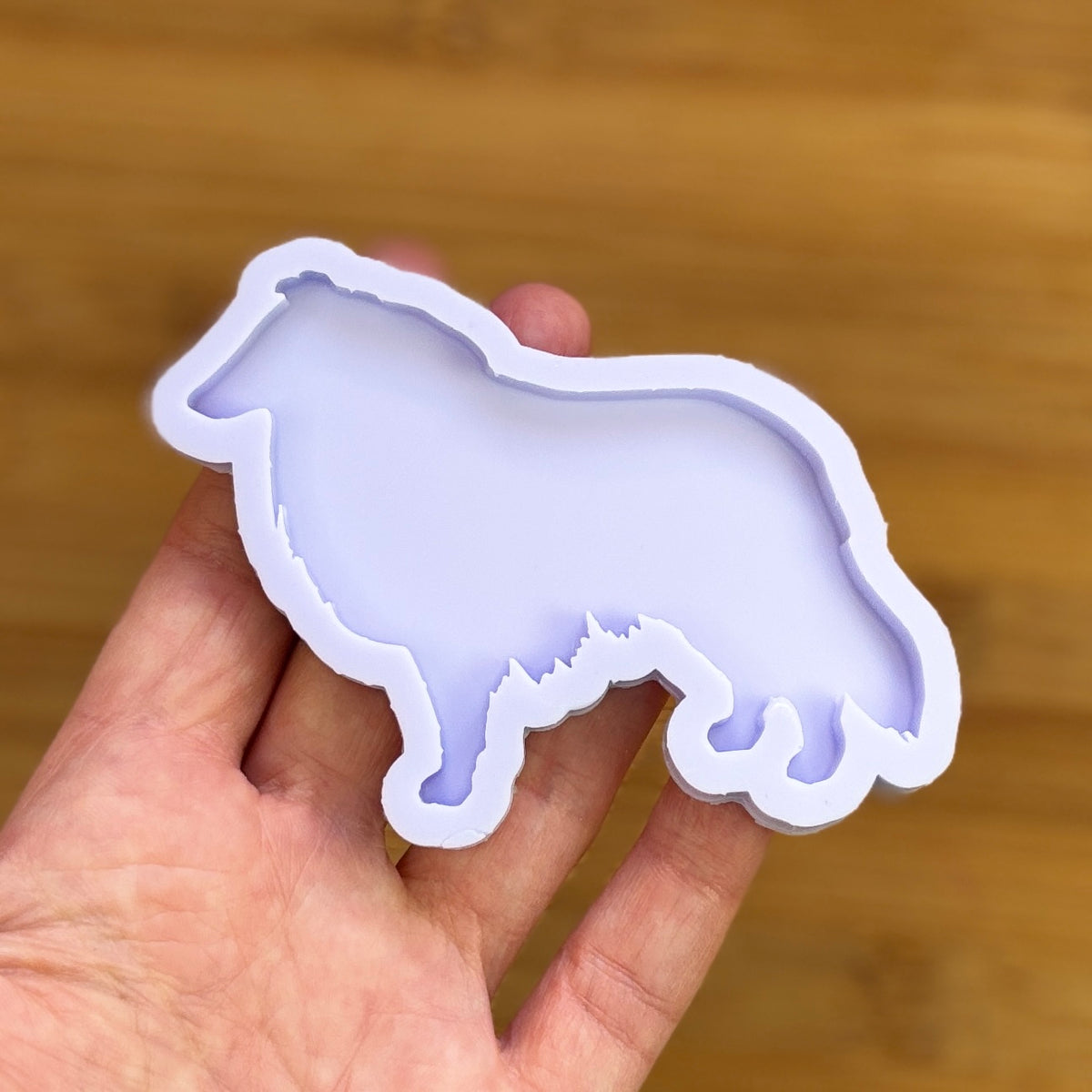 Collie Silicone Mold with 1 cavity of 80mm