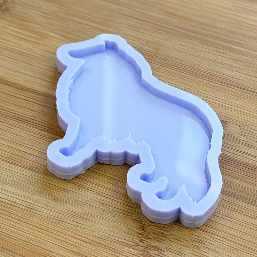 Collie Silicone Mold with 1 cavity of 80mm