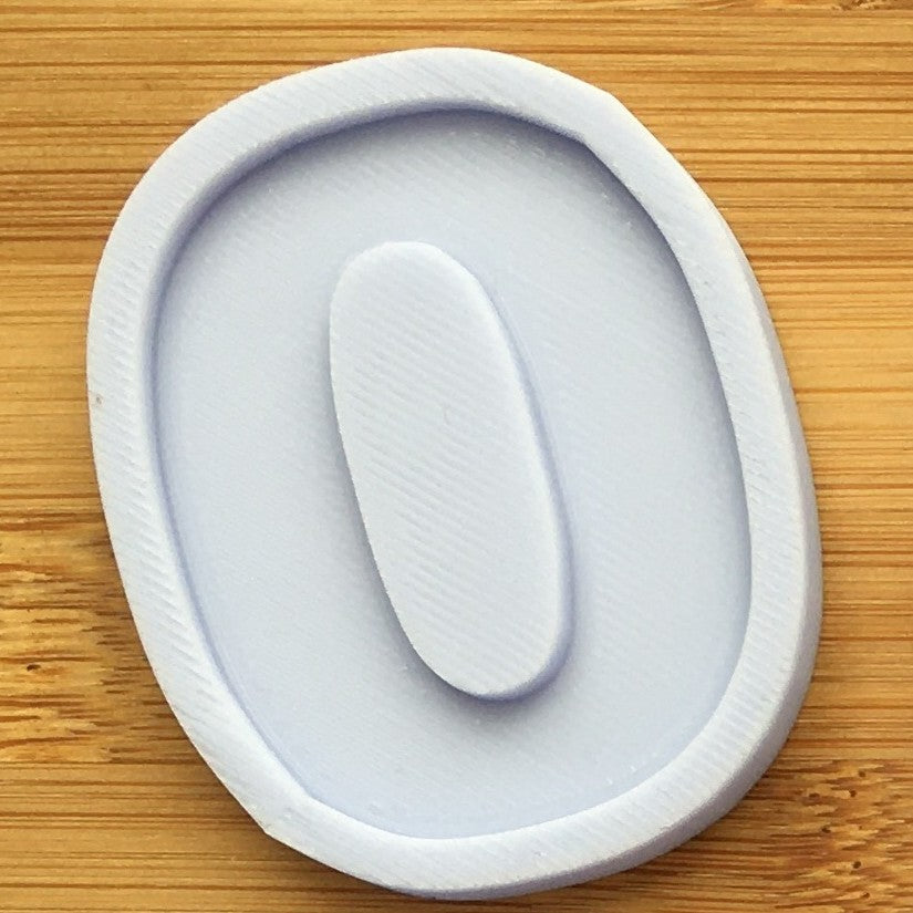 2" Numbers Silicone Mold